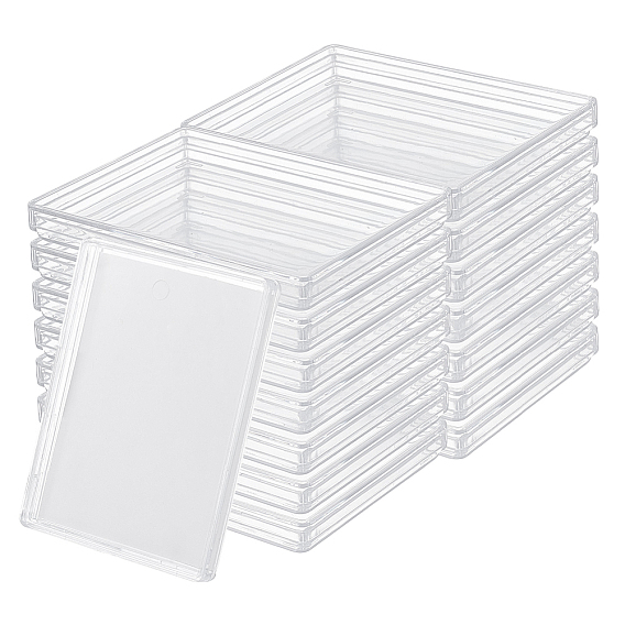 15шт. пластиковые упаковочные коробки с крышкой, прямоугольные
