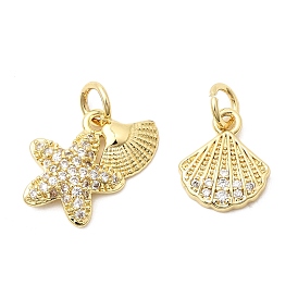 Подвески из латуни с прозрачным фианитом, без свинца и без кадмия, долговечный, реальный 18 k позолоченный