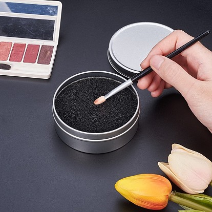 PandaHall Elite Makeup Brush Cleaner Sponge, Remover Color From Brush