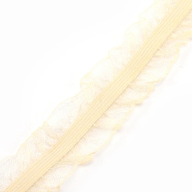 Elastischer Chinlon-Spitzenbesatz, zum Nähen, Geschenkverpackung, Blumendesign
