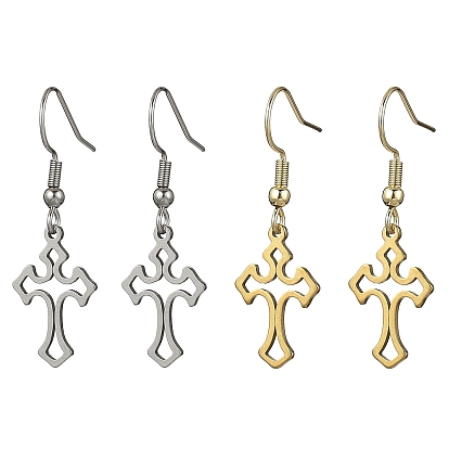 Пересечь 304 серьги болтаться из нержавеющей стали