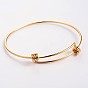 Adjustable 304 Stainless Steel Expandable Bangle Making, 67x61mm, 1.5~10mm