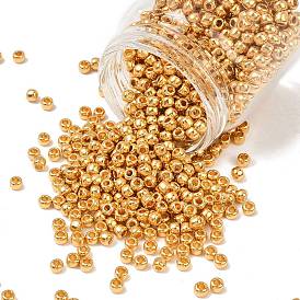 Круглые бусины тохо, японский бисер, никелирование