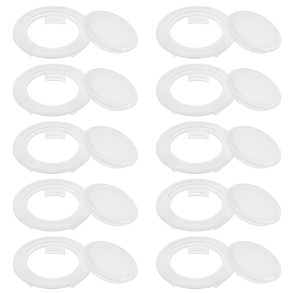 10шт. круглые пластиковые заглушки для отверстий под настольный зонт, аксессуары для зонтов от солнца