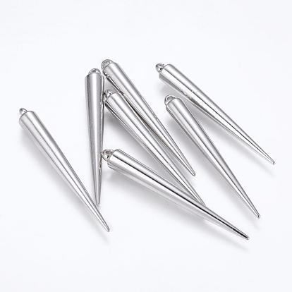 CCB Plastic Pendants, Cone