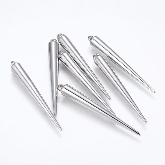CCB Plastic Pendants, Cone