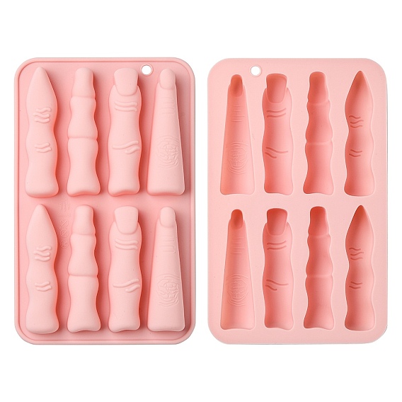2шт. силиконовые формы в форме пальцев для поделок своими руками