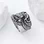 304 Кольца из нержавеющей стали в виде змеи с орлом для мужчин