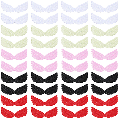 50шт. 5 цвета тканевые крылья украшение аксессуары, для поделок аксессуары для волос