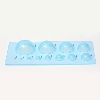 Quilled Creations Mini Quilling Mold Domes Shaping Tool 3D Paper Craft DIY, 175x85x20mm