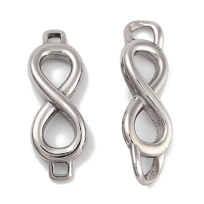 304 из нержавеющей стали бесконечность ссылки, для изготовления кожаных браслетов