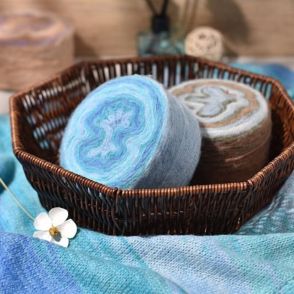 Пряжа для вязания градиентный шелк мохер, для одежды шарфы свитера шали шапки