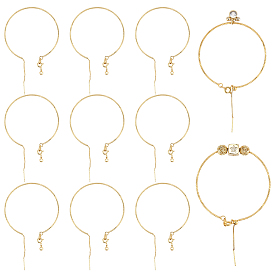 12шт. латунные браслеты для женщин