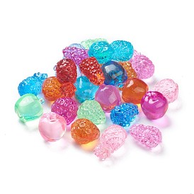 Fruit Acrylic Transparent Cabochons, Decorate Accessories