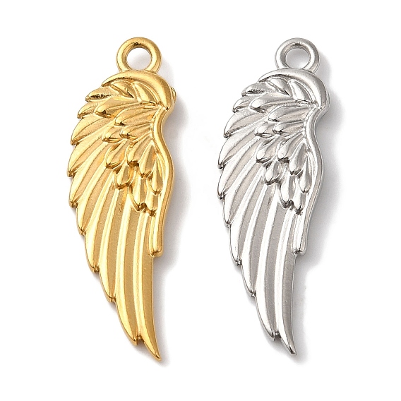 Вакуумное покрытие pvd 304 подвески из нержавеющей стали, крылатые прелести