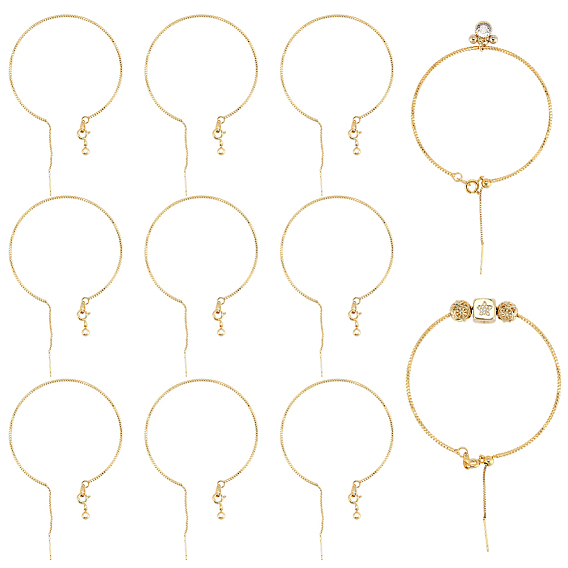 12шт. латунные браслеты для женщин