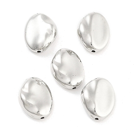 Ccb perles en plastique, pépites ovales
