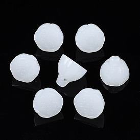 Nachahmung Jade-Glas-Charme, seedpod der Lotus