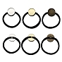 Железа кабошон настройки, фурнитура для повязки , плоско-круглые