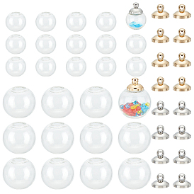 Набор для самостоятельного изготовления стеклянного шара, бутылки с желаниями, подвески