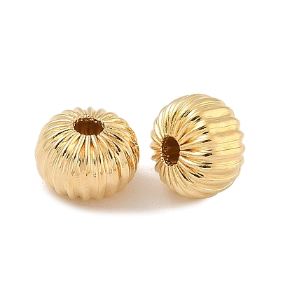 Латунные бусины, без кадмия, без никеля и без свинца, рондель