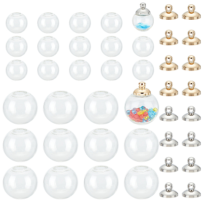 Набор для самостоятельного изготовления стеклянного шара, бутылки с желаниями, подвески