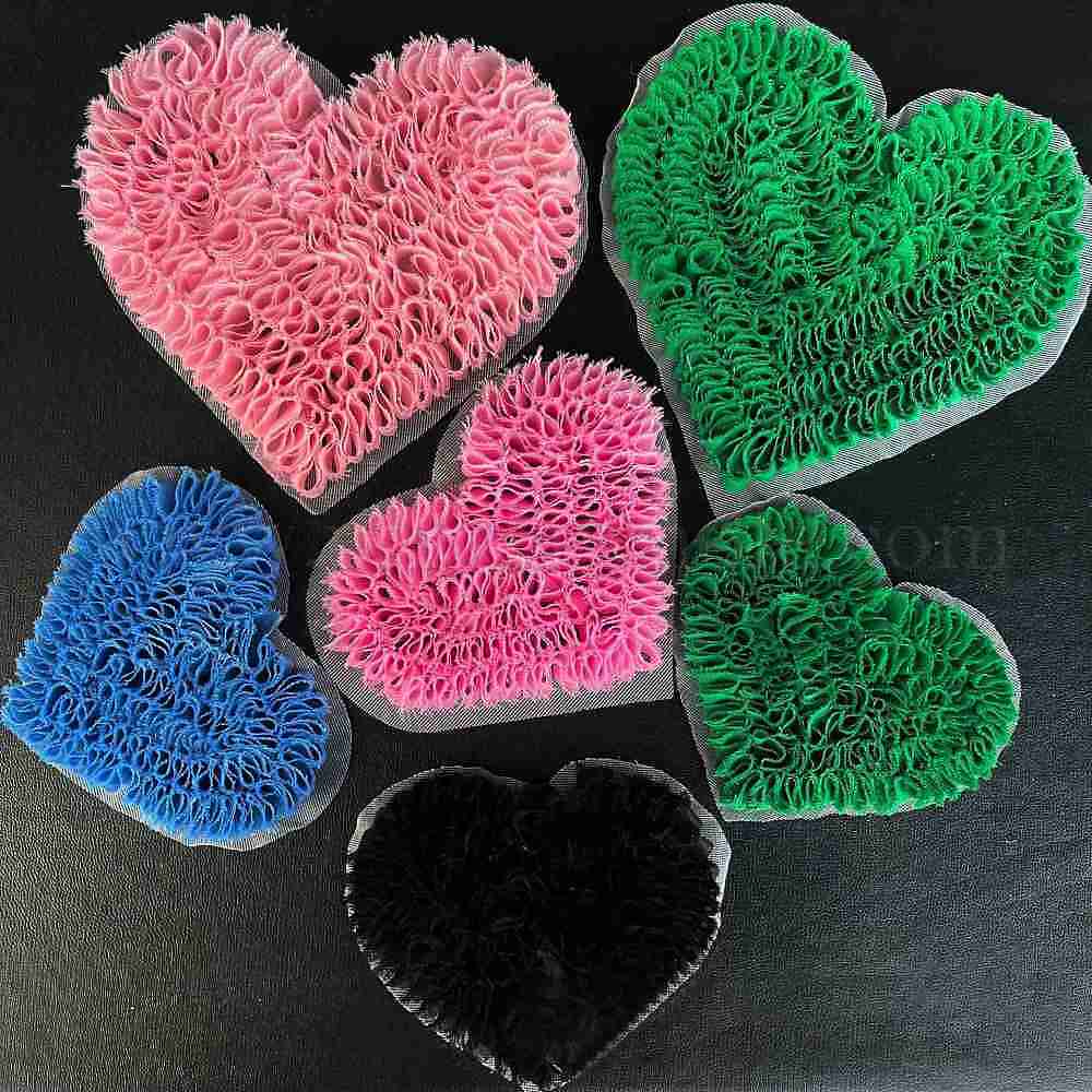 Ledelse strimmel Forstyrre China Factory Handmade Woven Costume Accessories, Webbing Cloth Heart  105x130mm in bulk online - PandaWhole.com