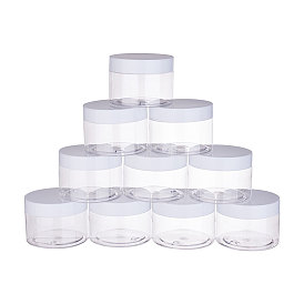 Пластиковые контейнеры для бусинок для домашних животных, с крышкой, колонка