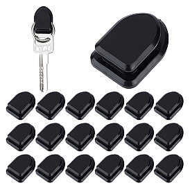 Mini ganchos de resina para coche, Perchas multifuncionales para asientos traseros de automóviles, ganchos autoadhesivos para colgar en la pared, arco