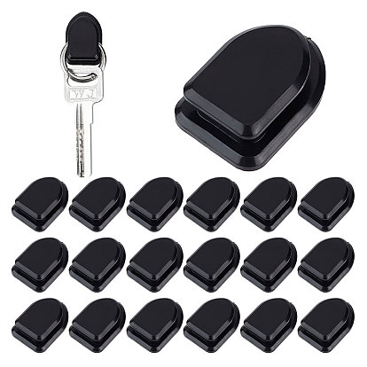 Mini ganchos de resina para coche, Perchas multifuncionales para asientos traseros de automóviles, ganchos autoadhesivos para colgar en la pared, arco