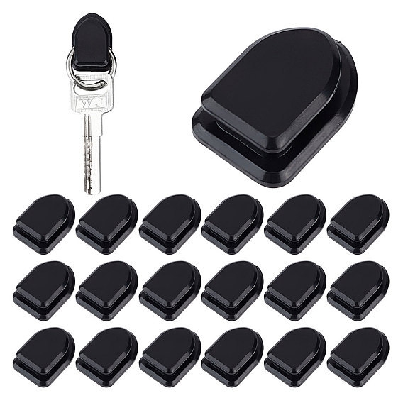 Resin Car Mini Hooks, Multifunctional Auto Backseat Hangers, Self-Adhesive Wall Hanging Hooks, Arch