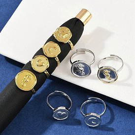 304 палец кольца из нержавеющей стали, ионное покрытие (ip)