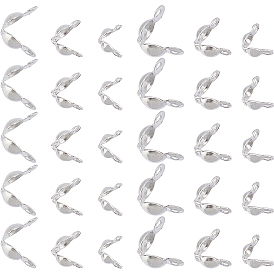 600шт 3 стиль наконечники из нержавеющей стали, Калотте заканчивается, крышка раскладушки