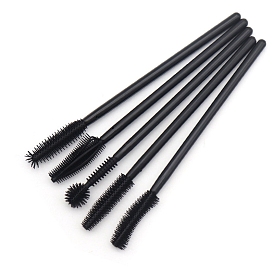 Silicone Disposable Eyebrow Brush, Mascara Wands, for Extensions Lash Makeup Tools