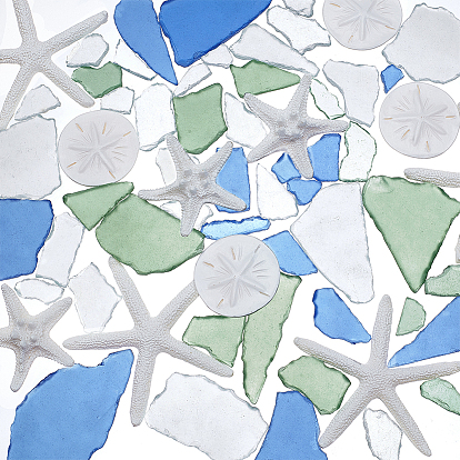 Украшения дисплей смолы, украшение для витрины из матового стекла с наггетсами, аксессуары для украшения аквариума в микроландшафте