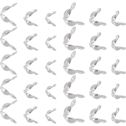 600шт 3 стиль наконечники из нержавеющей стали, Калотте заканчивается, крышка раскладушки