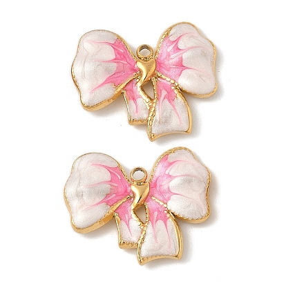 304 нержавеющей стальной эмали подвески, бантом прелести, ионное покрытие (ip)