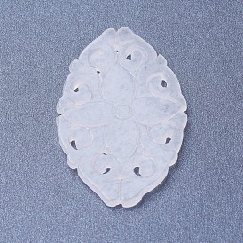 Natürliche Jade Anhänger, gefärbt, Pferd Auge