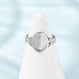 304 открытые манжеты из нержавеющей стали, овальные