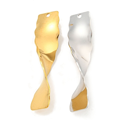 Ионное покрытие (ip) 304 подвески из нержавеющей стали, крутящийся прямоугольный шарм