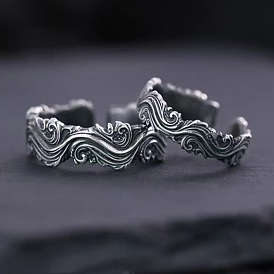 Латунные кольца-манжеты в форме растений