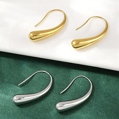 304 Серьги-капли из нержавеющей стали с подвесками