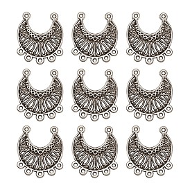 De style tibétain composants alliage de lustre liens, lune