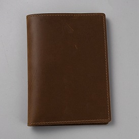Rectangle Leather Travel Passport Wallet Cover