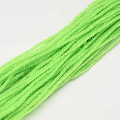 Blended Knitting Yarns, 2mm, about 47g/roll, 5rolls/bundle, 10bundles/bag