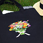 Embroidery diy material bag cross stitch kit cotton canvas bag su embroidery beginner model