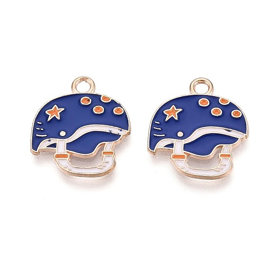 Подвески из сплава и эмали, подвески для шляп/бейсбольных шлемов, золотые