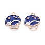 Подвески из сплава и эмали, подвески для шляп/бейсбольных шлемов, золотые