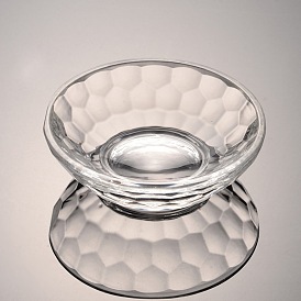 Faceted Bowl Glass Jewelry Displays