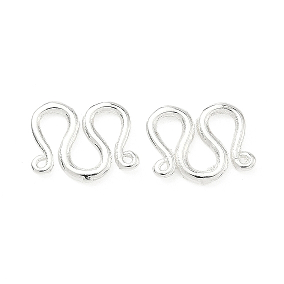 Крючки и S замочки-крючки, латунь , долговечный, без свинца и без кадмия, стойки покрытие